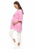 MijaCulture - maternity and breastfeeding T-shirt / nightdress Amber M024 pink